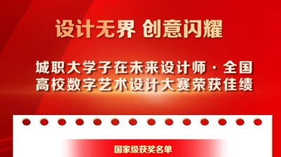  国家级奖项+2：我校师生作品在《未来设计师全国高校数字艺术设计大赛》中获佳绩