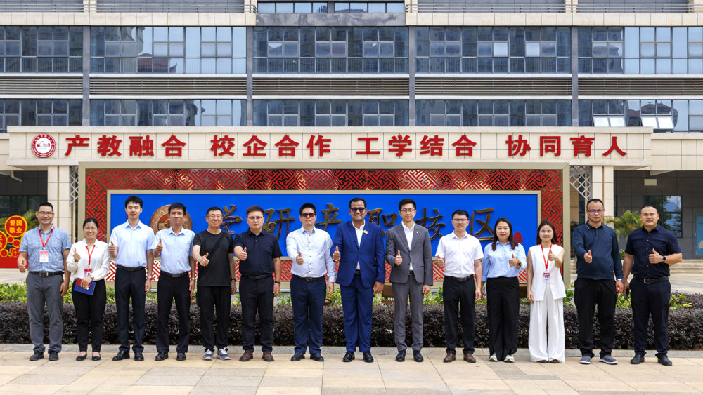 “一带一路”共育国际化技术技能人才 | 我校与泰国格乐大学共探国际教育合作新路径