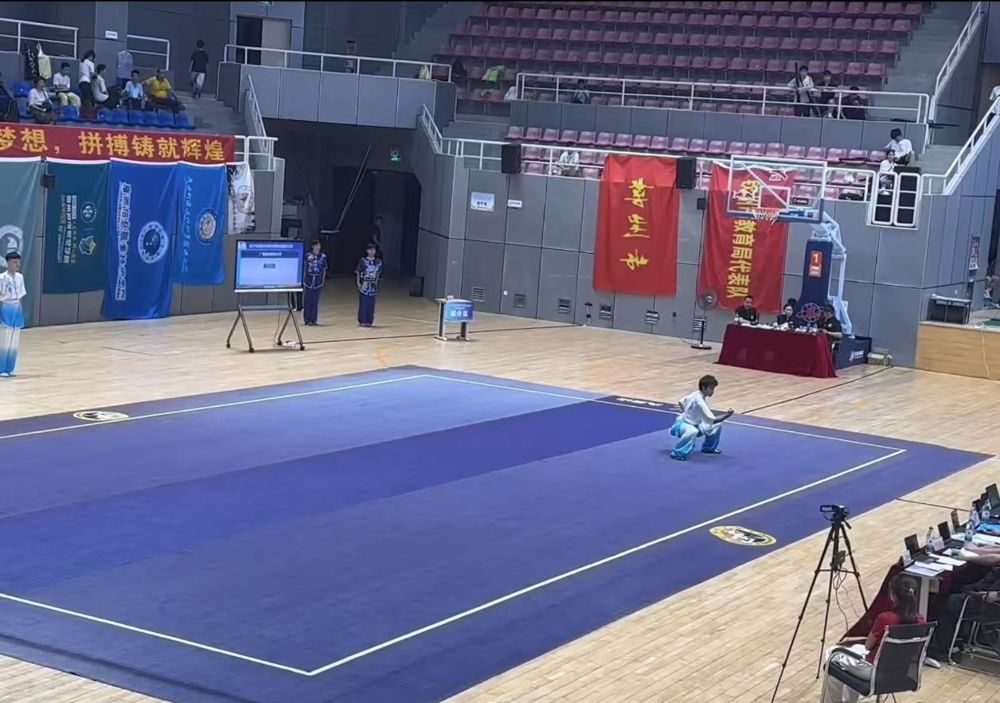 韩成智武术比赛现场照片